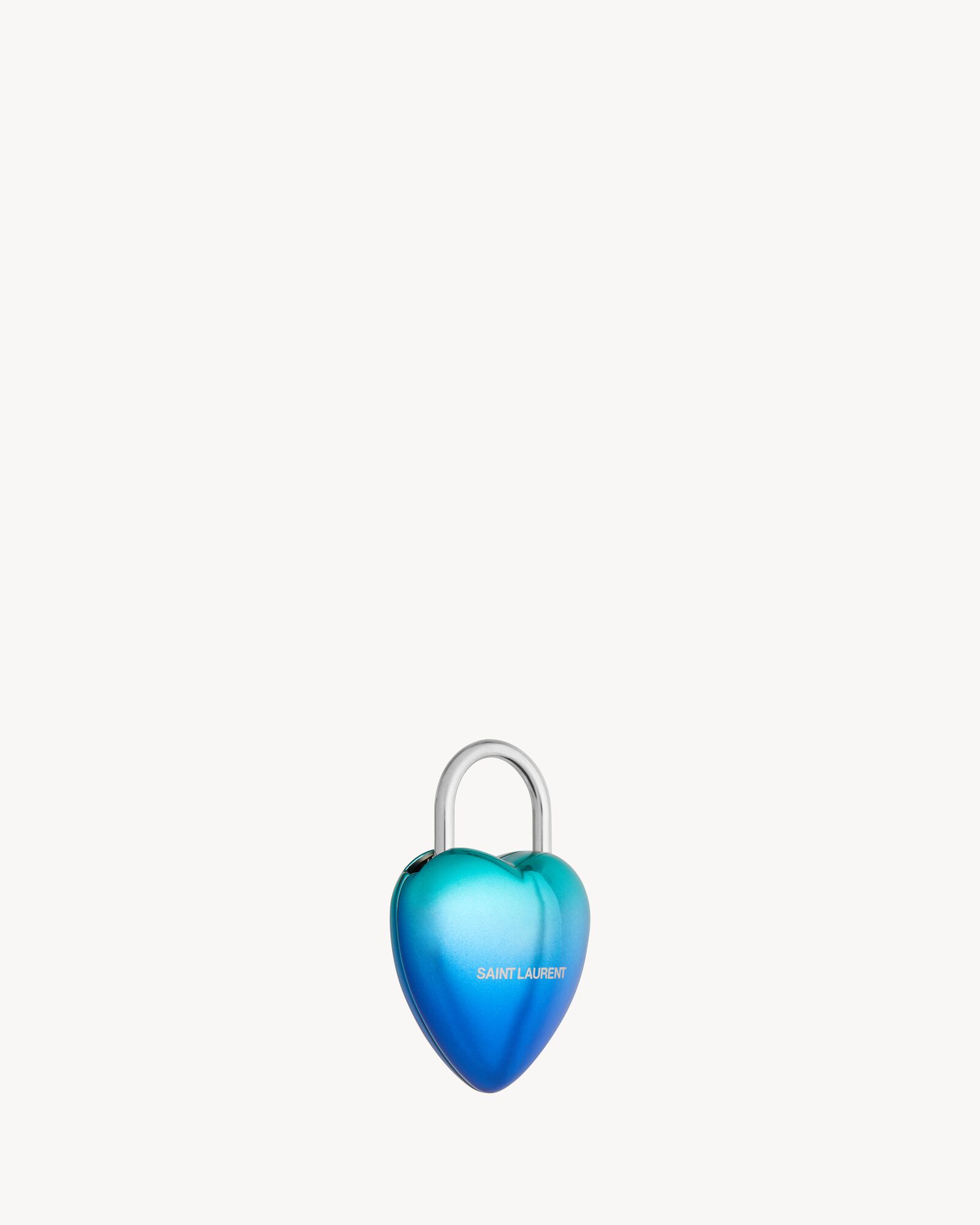 gradient heart-shaped 3d padlock