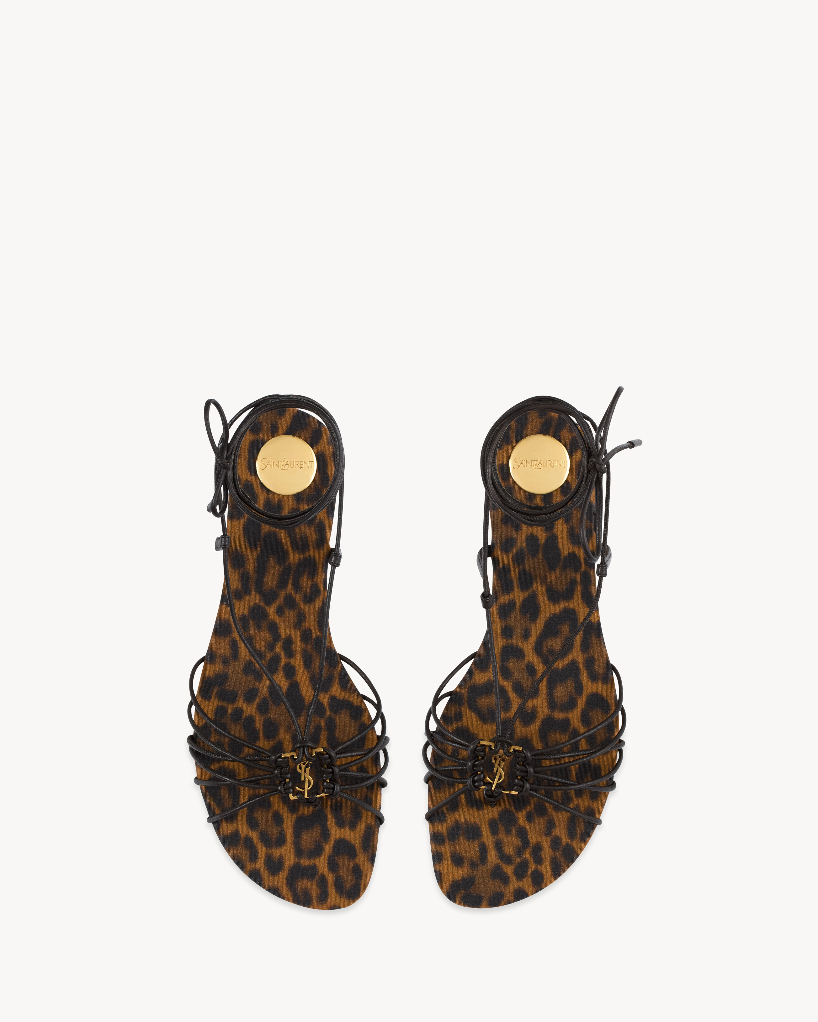 BABYLONE sandals in smooth leather