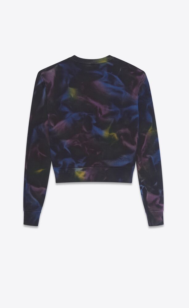 saint laurent sweatshirt tie dye