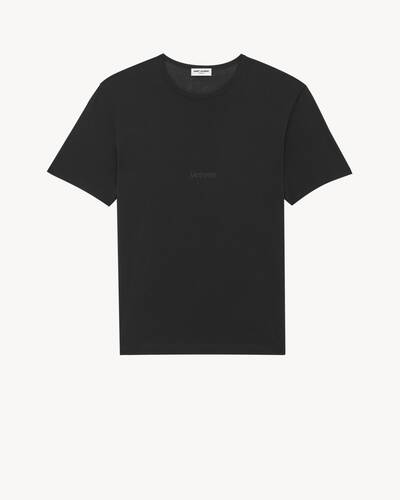 Tシャツ・カットソー Saint Laurent SS25 'Yves' overshirt (816396Y03JC 3007) SAINT LAURENT - Cotton twill overshirt | Leam Roma - Luxury