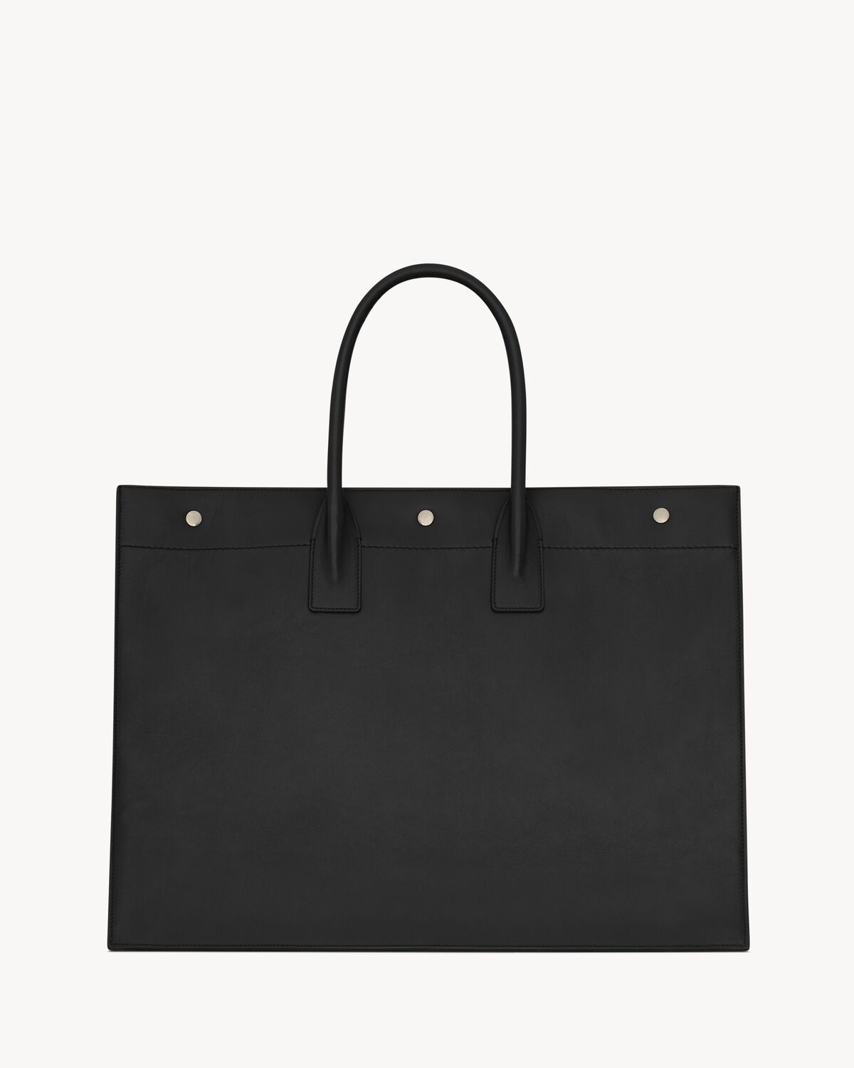RIVE GAUCHE large tote bag in smooth leather