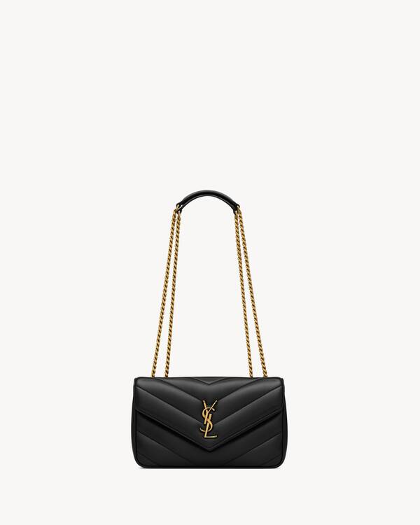 Saint laurent women's loulou toy leather shoulder bag sale