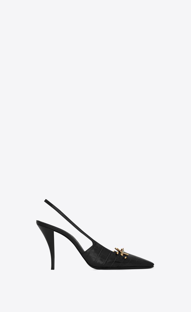 Saint Laurent Spring 2020 Ready-to-Wear Fashion Show - Vogue | Saint laurent,  Fashion shoes, Fashion high heels