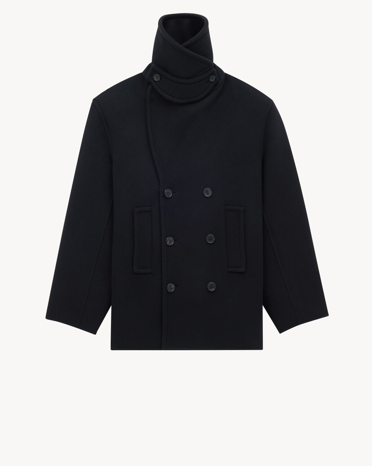 peacoat in wool