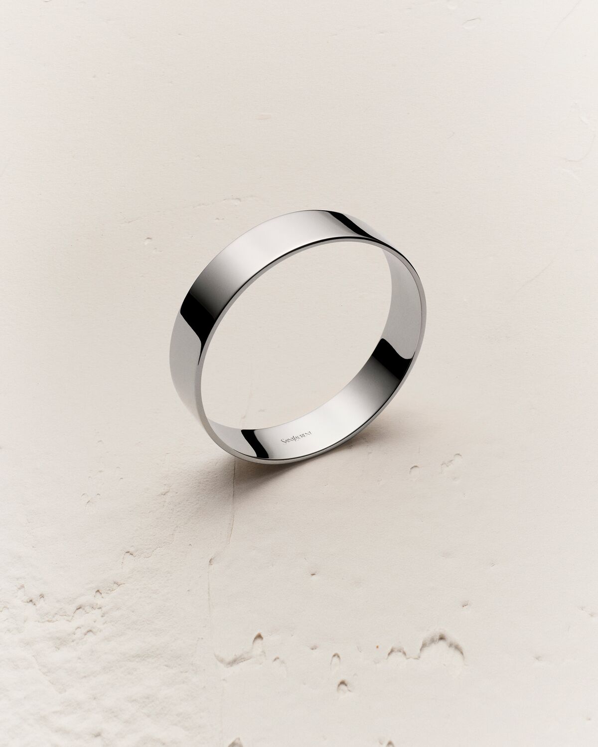 thin cuff in 18k grey gold