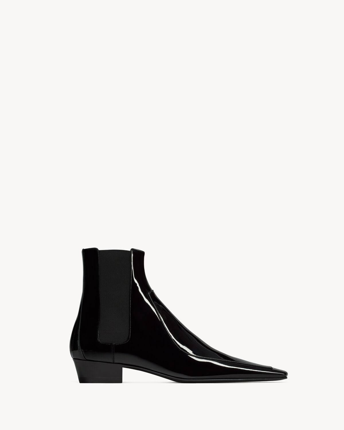 PAOLO chelsea boots in patent leather