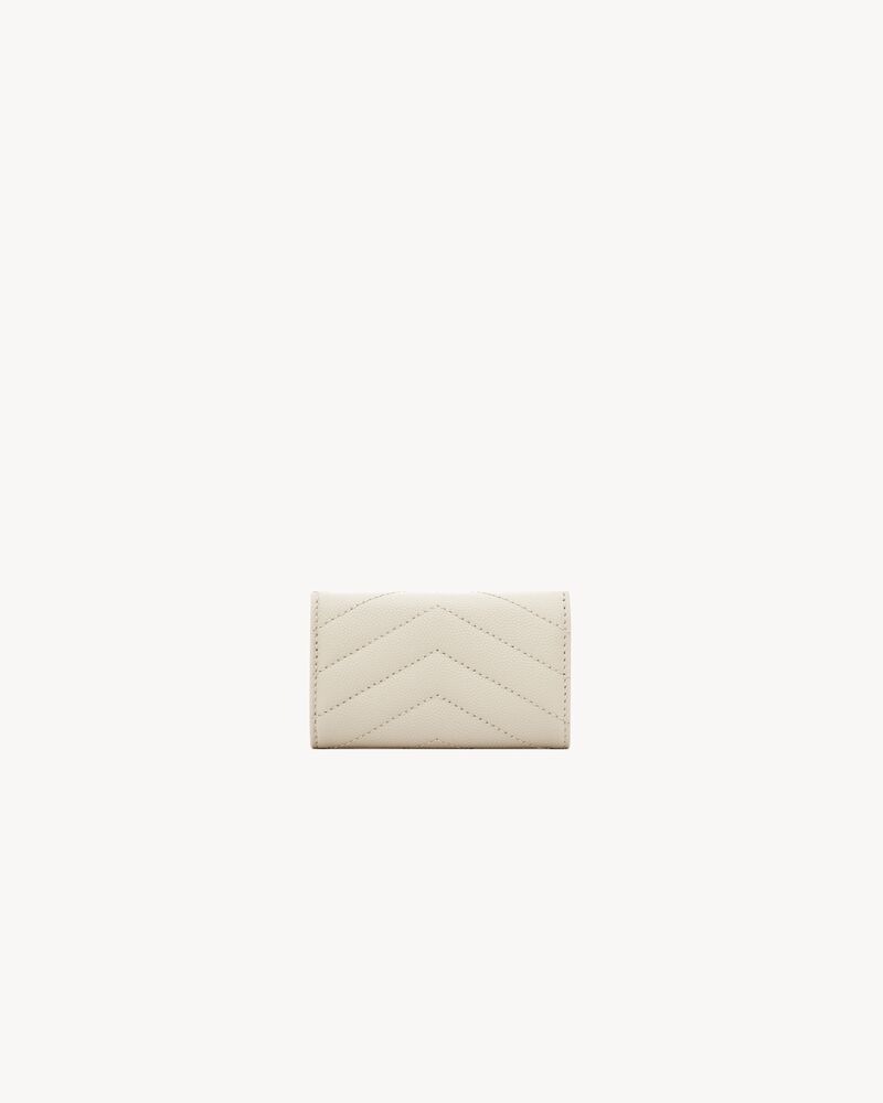 CASSANDRE SLIM KEY CASE IN GRAIN DE POUDRE LEATHER