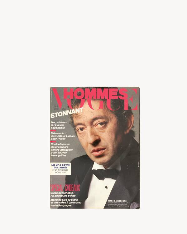 VOGUE HOMMES 1986 in Black | Saint Laurent | YSL US