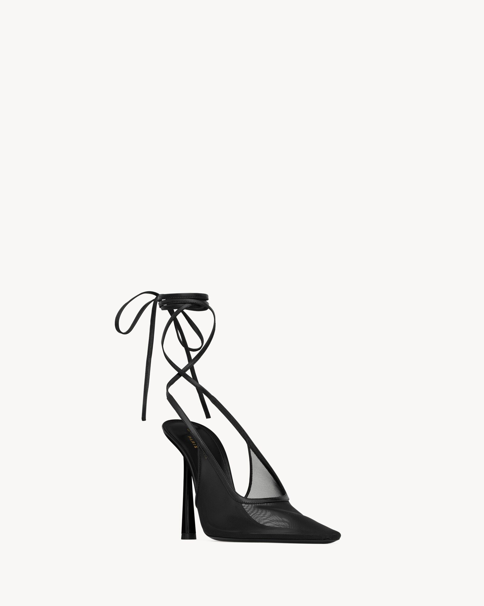 OXALIS slingback pumps in mesh | Saint Laurent | YSL.com