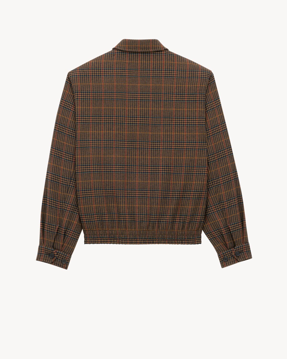  jacket in wool check