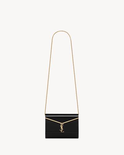 【Saint Laurent】BO ASYEMTRIQUE PERLE◆691563Y1526 Leather handbag Saint Laurent Black in Leather - 44467907