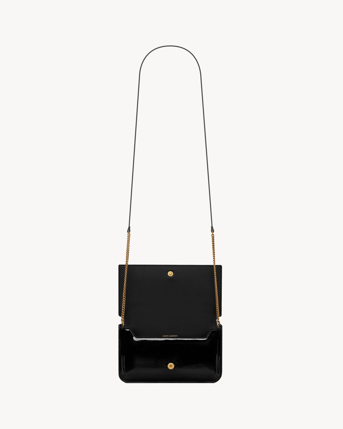 CASSANDRE phone holder IN PATENT LEATHER