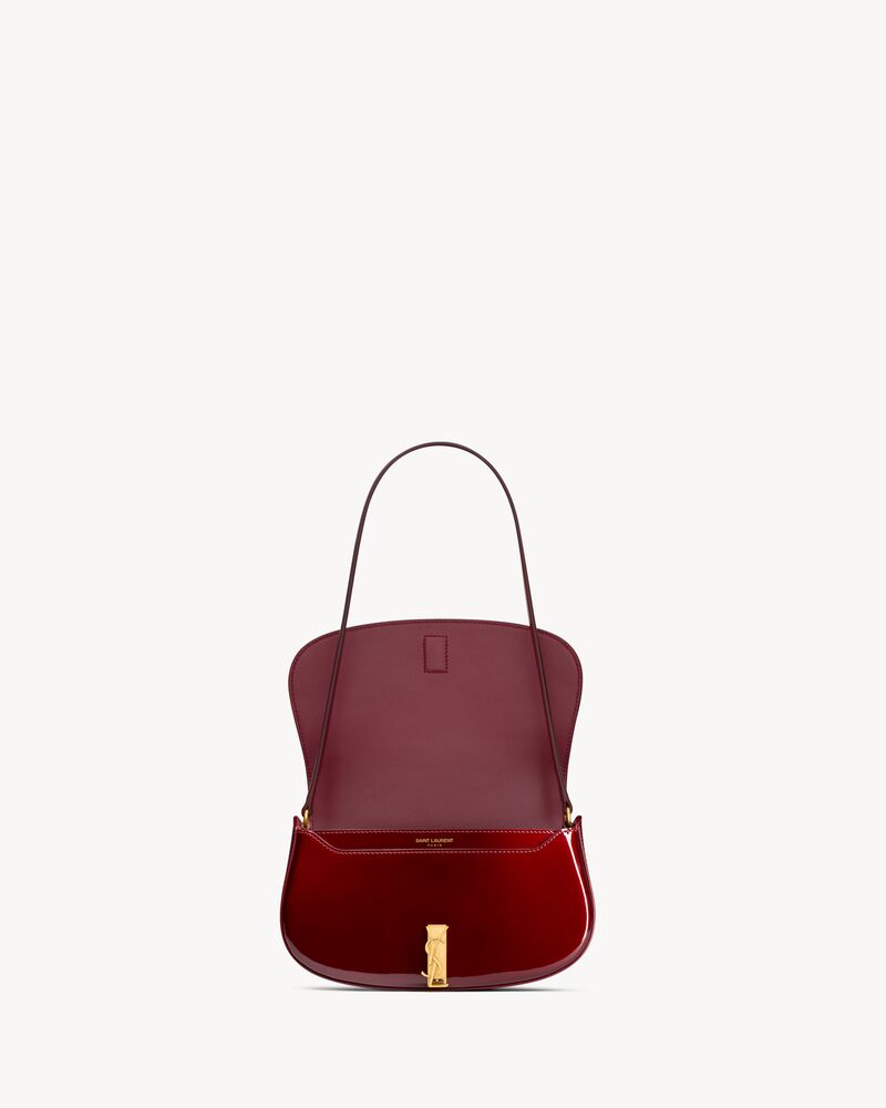 Borsa Voltaire mini in pelle verniciata
