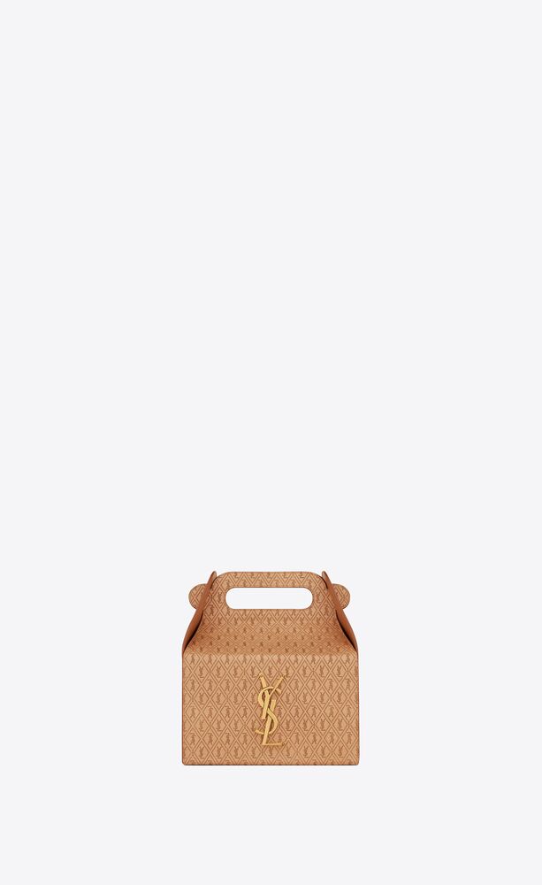 TAKE-AWAY BOX IN VEGETABLE-TANNED LEATHER, Saint Laurent