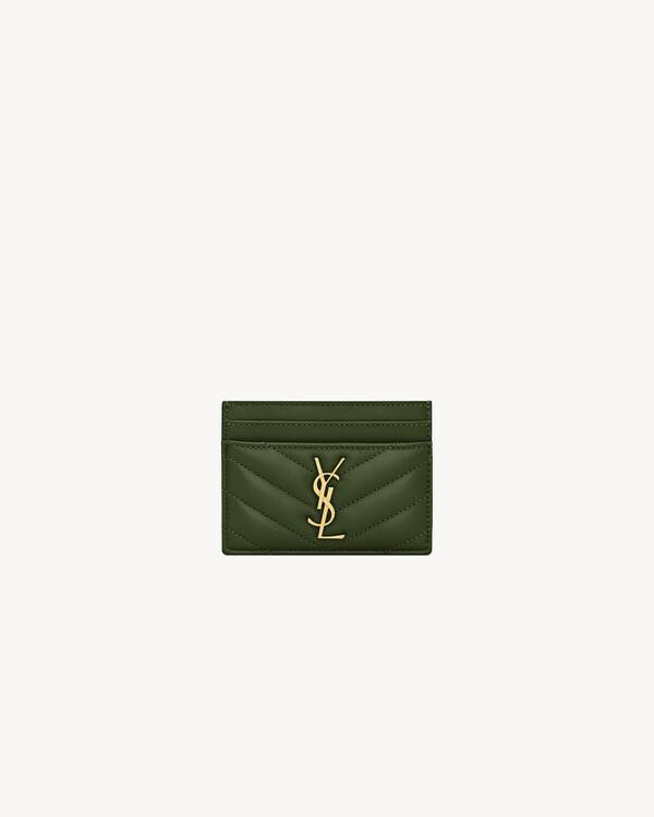CASSANDRE card case in lambskin