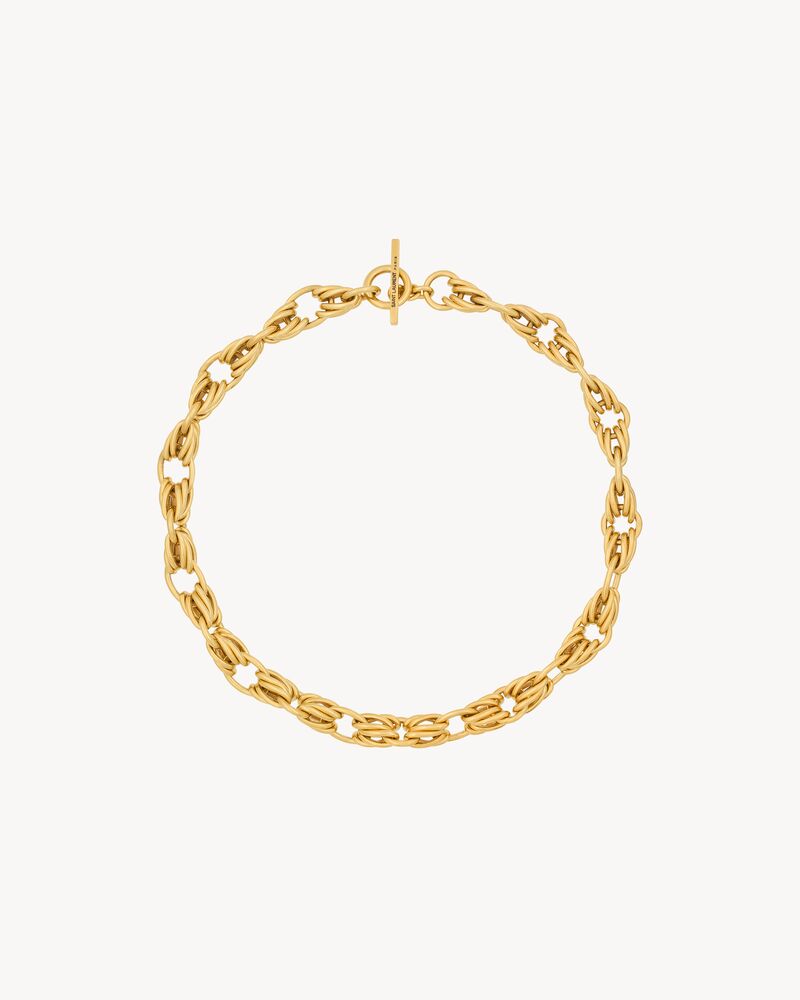 ロープチェーンネックレス（メタル） | Saint Laurent サン