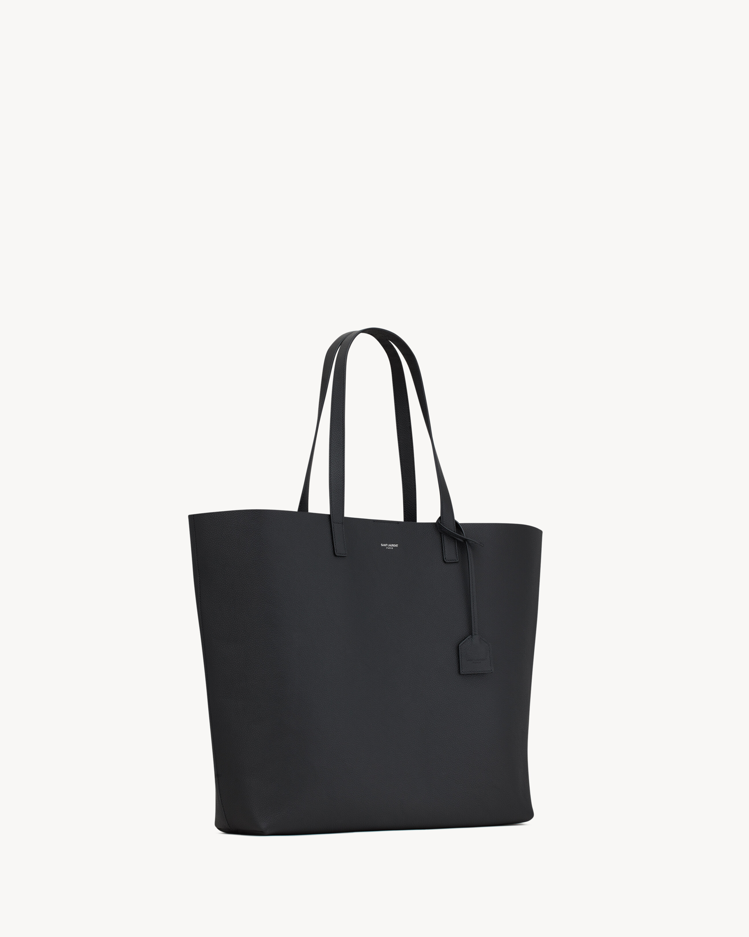 Shopping bag Bold East/West in pelle martellata