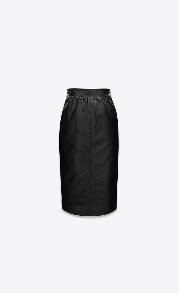 louren front slit pencil skirt （ローレン）