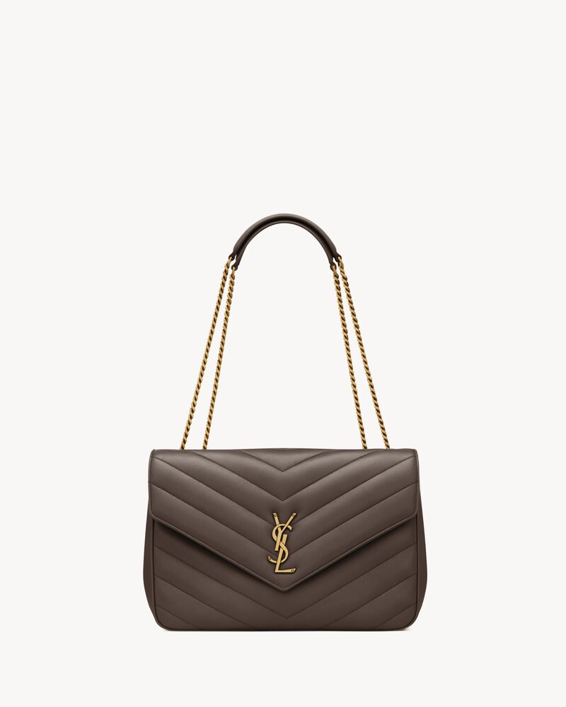 LOULOU large in MATELASSÉ lambskin