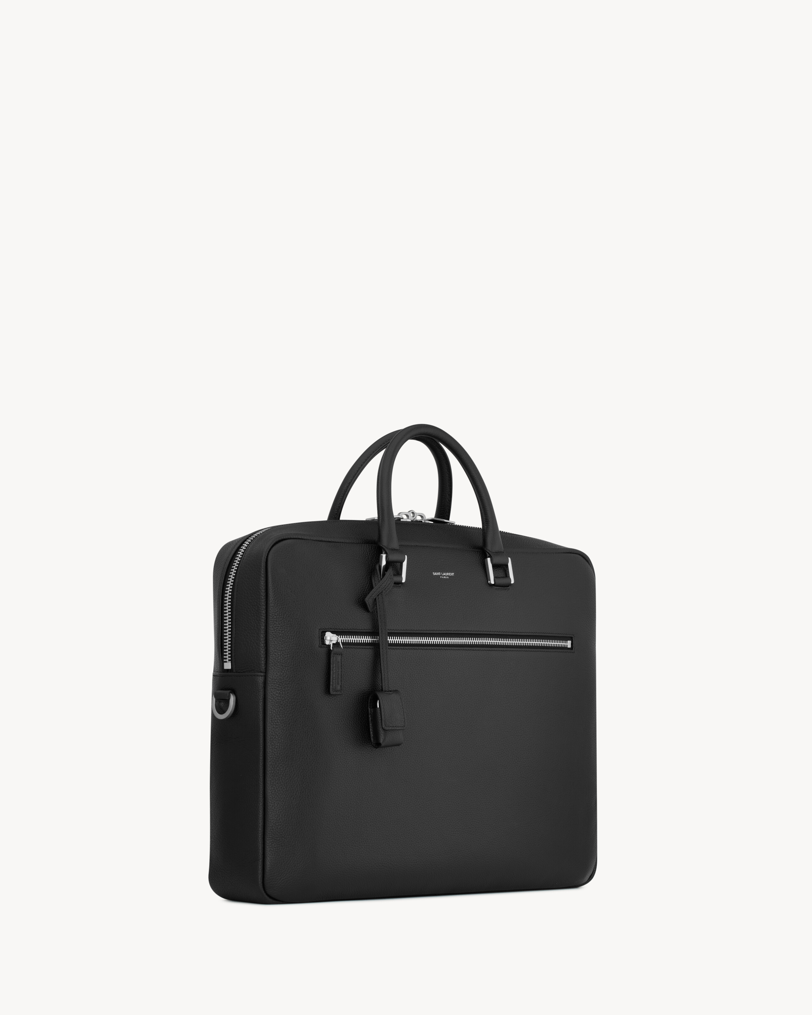 SAC DE JOUR SOUPLE Grand porte-documents en cuir grainé