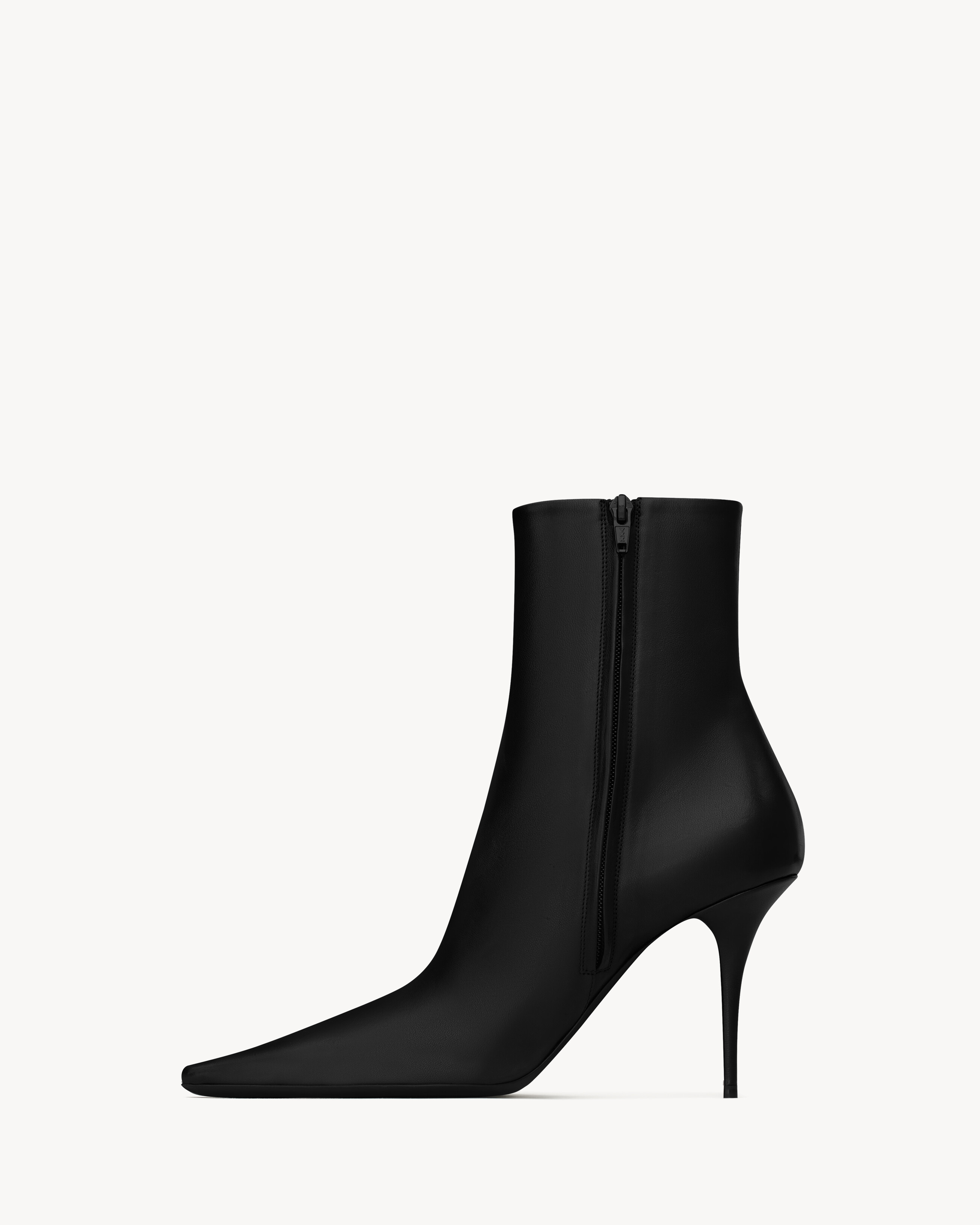 Botines Ashley de piel lisa