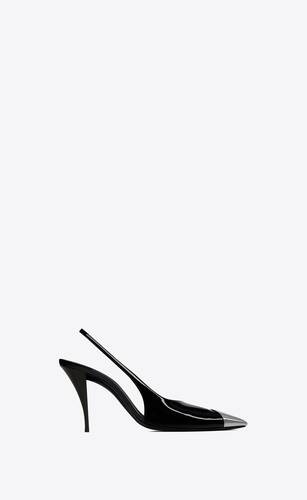 Saint Laurent Zapatos de punta \u201eSt Sulpice\u201c negro Zapatos Tacones Zapatos de punta 