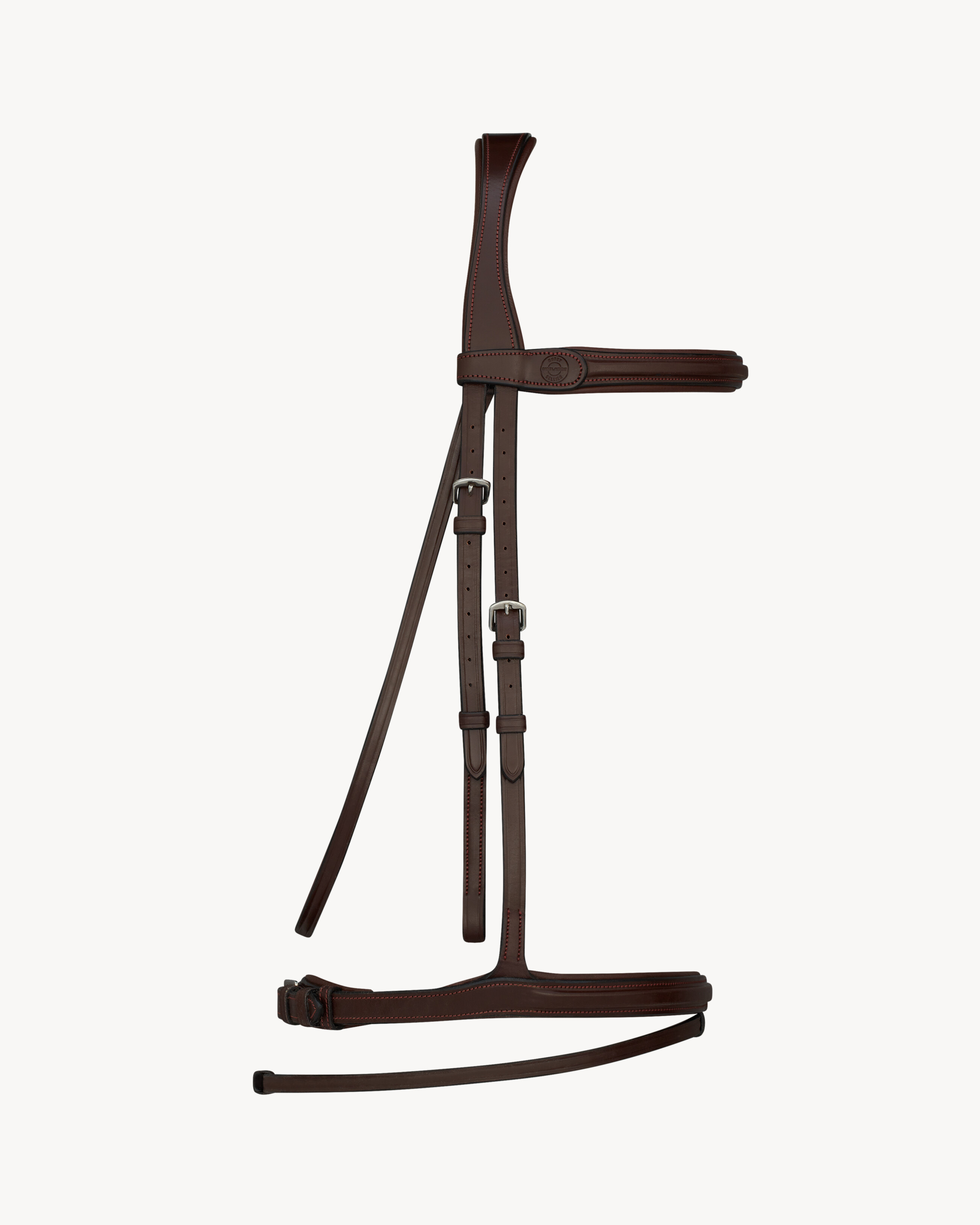 BUTET Dressage bridle with rein in leather