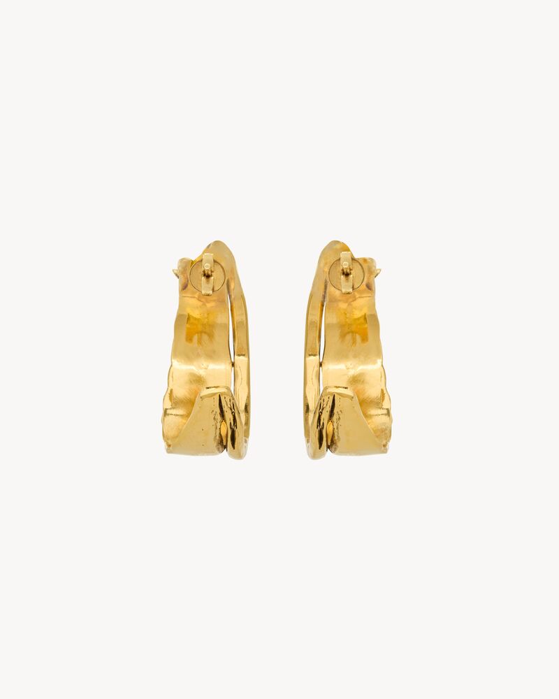small CASSANDRE earrings in metal