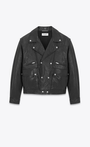 malionvintage saint laurent leather jacket