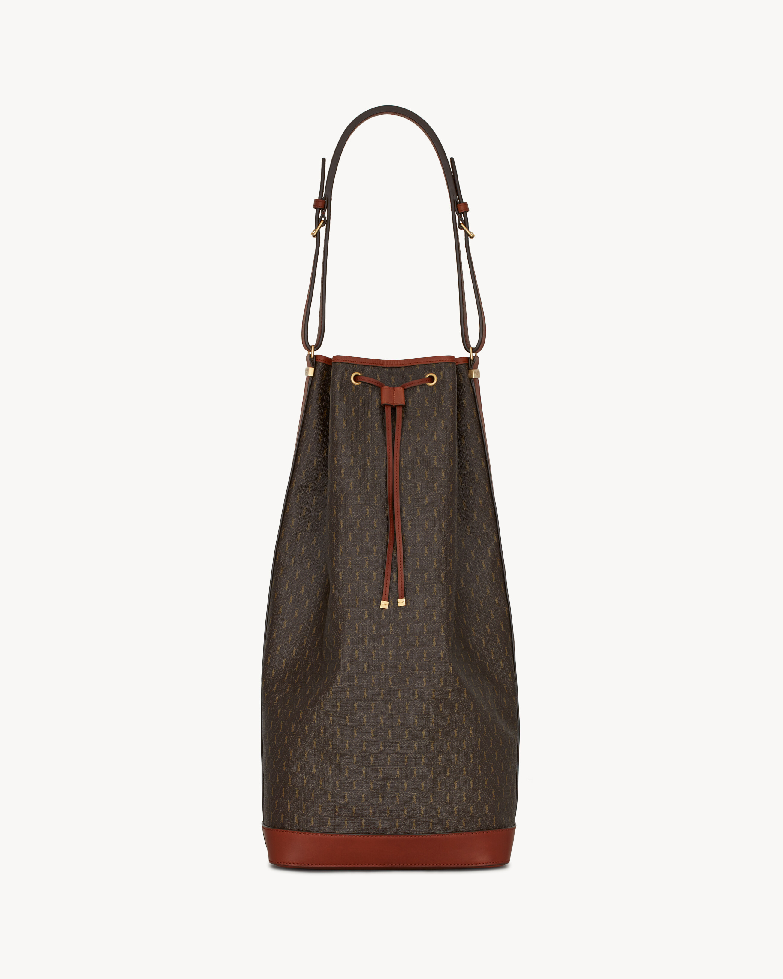 Louis Vuitton Black Monogram Satin Bucket Bag Mini QJB01H1XK9005