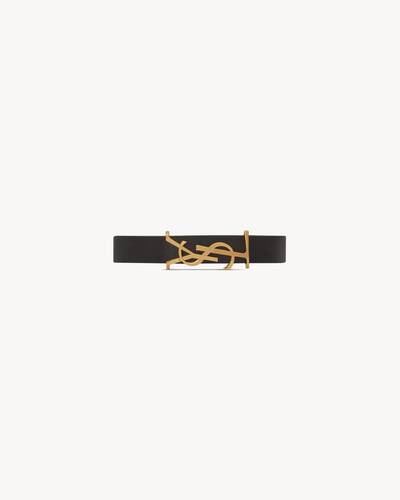 【Saint Laurent】`Cassandre` Bracelet レザー ブレスレット CASSANDRE bracelet in leather | Saint Laurent | YSL HU