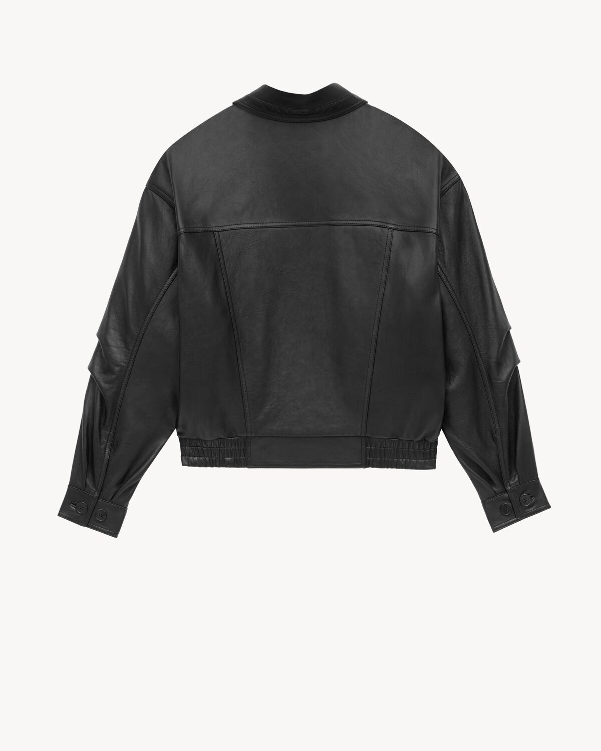 bomber jacket in lambskin