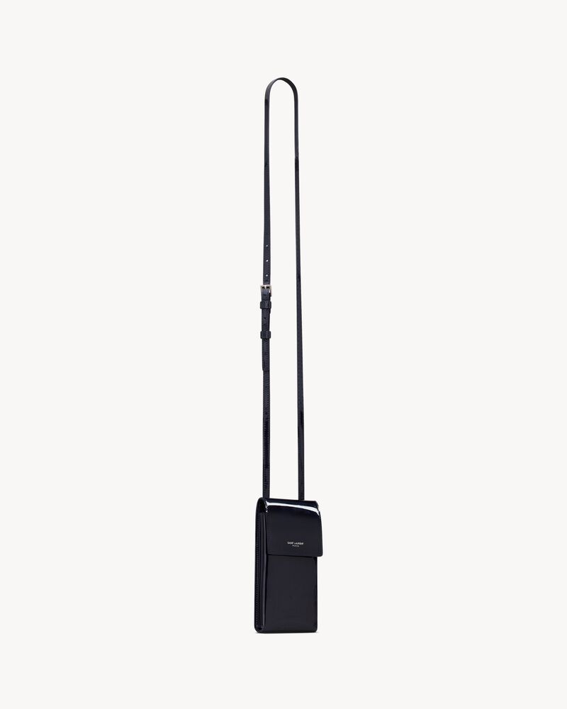 saint laurent phone pouch