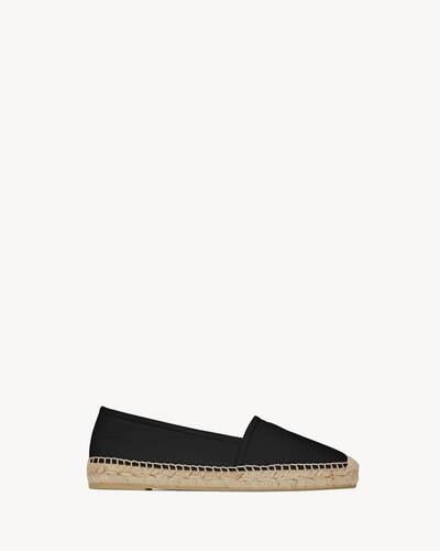 saint laurent signature canvas espadrilles