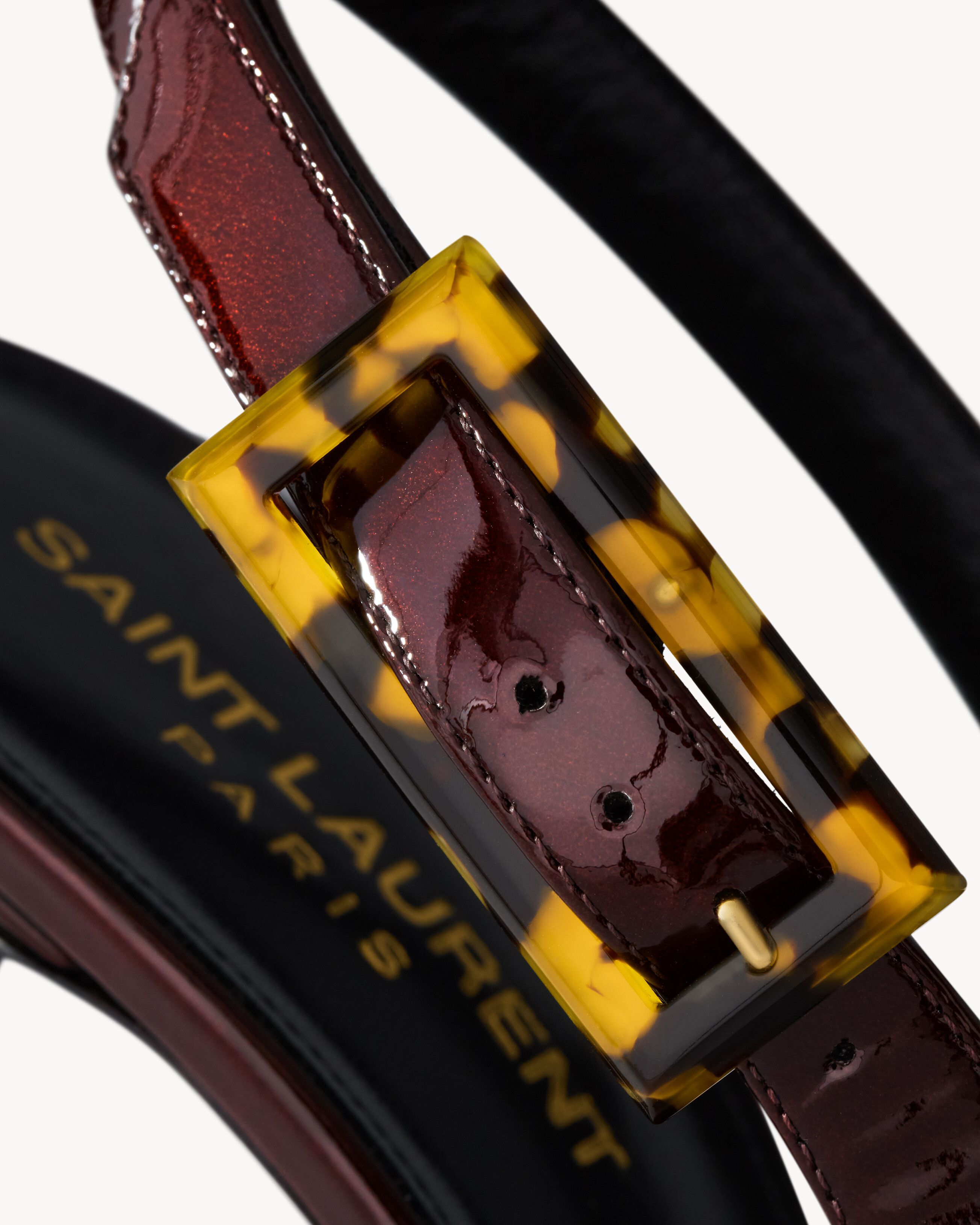 DUNE slingback pumps in patent leather