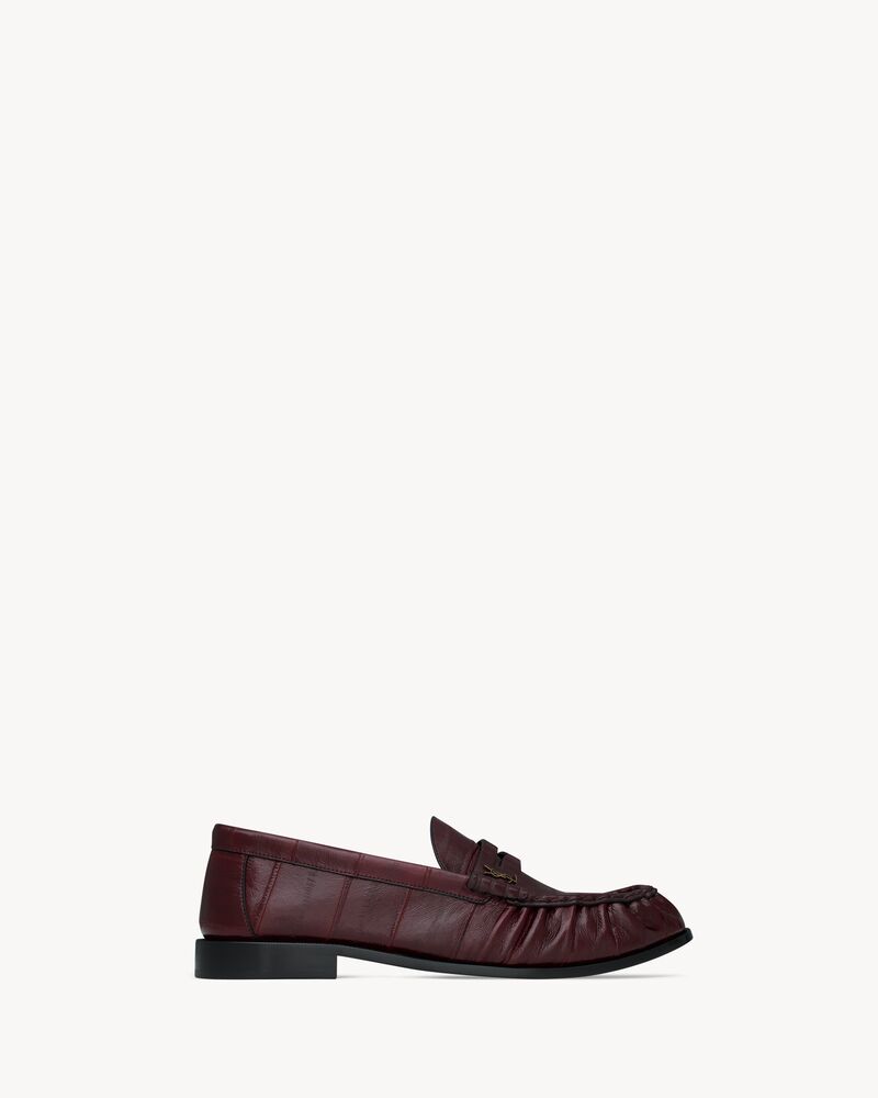 LE LOAFER supple in eel