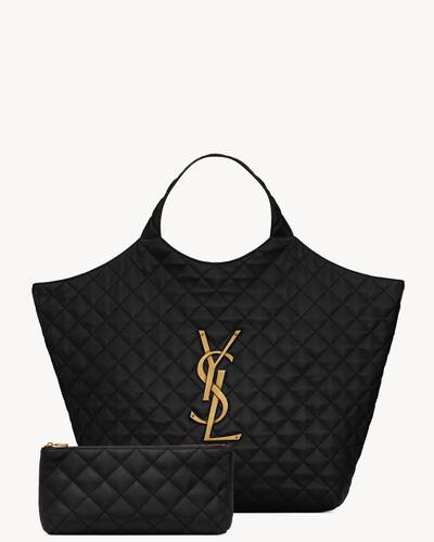 ICARE maxi shopping bag in quilted lambskin, Saint Laurent