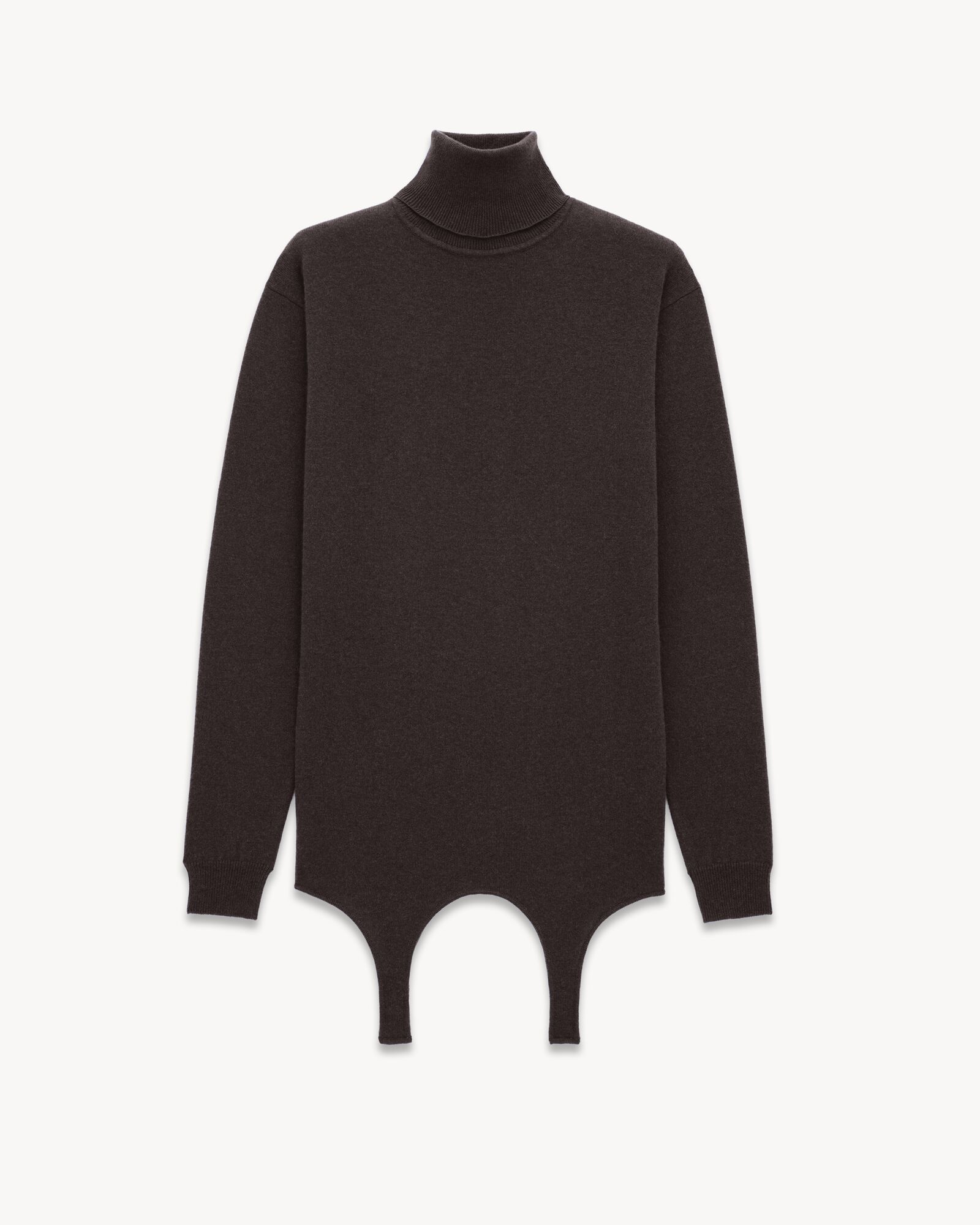 Turtleneck Garter Sweater In Cashmere Saint Laurent YSL turtleneck-garter-sweater-in-cashmere-saint-laurent-ysl
