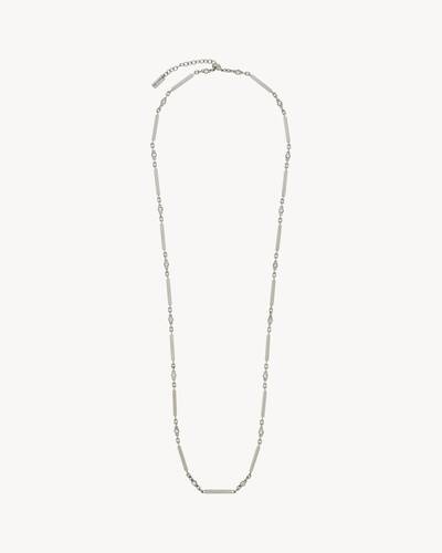 【Saint Laurent 】パールネックレス（メタル） クリスタルバーネックレス（メタル） | Saint Laurent サン