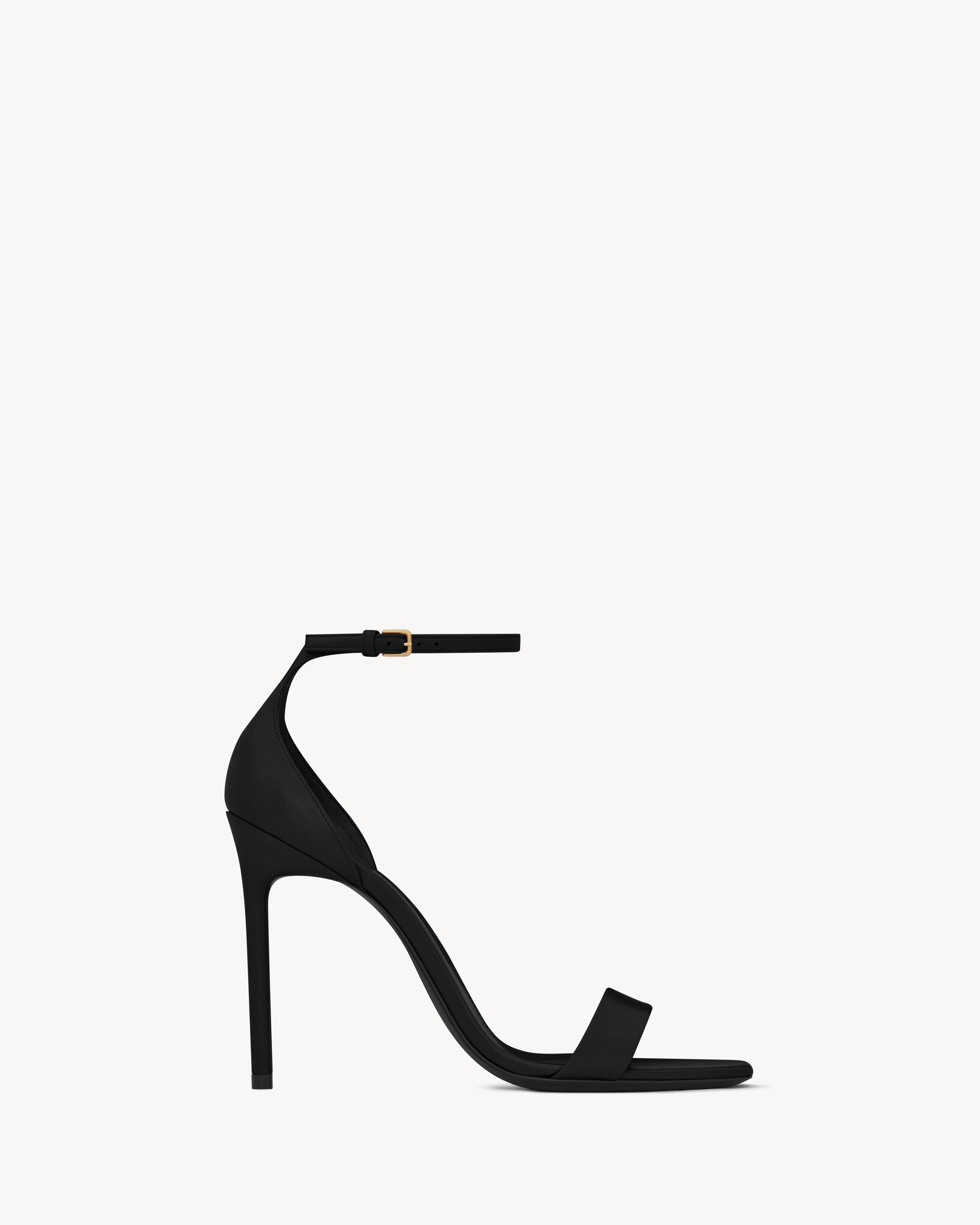 Yves saint laurent black sandals Clearance