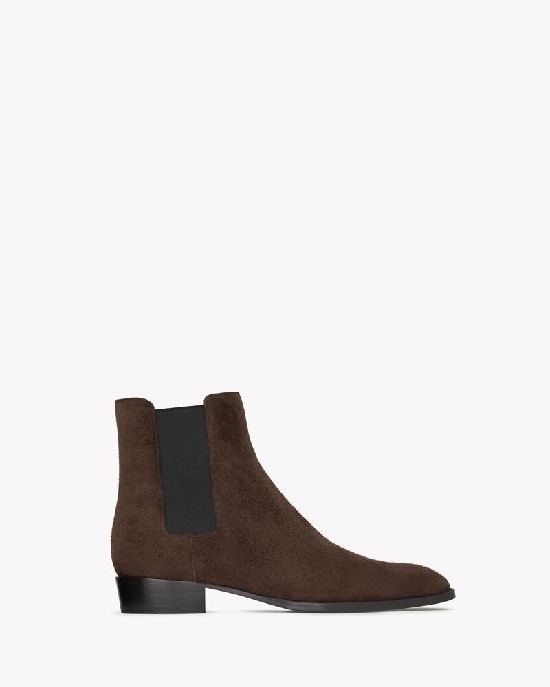 WYATT chelsea boots in suede