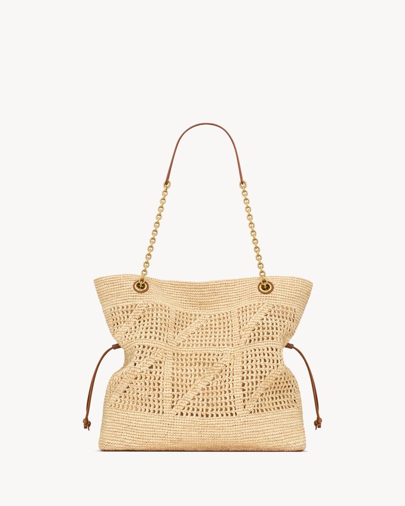 Borsa JAMIE SHOPPING in rafia