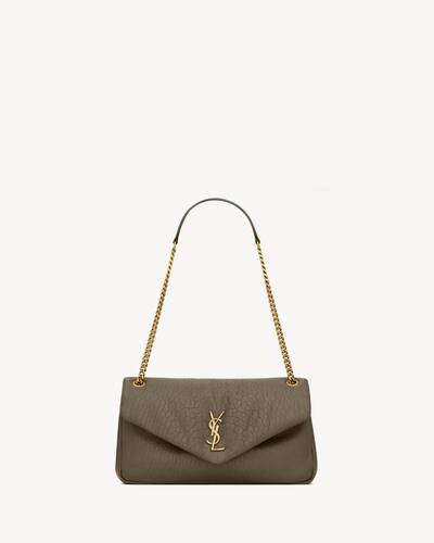 HEALTHY 6103-CALYPSO-S クロスボディSサイズ 並行輸入品 CALYPSO medium in grained lambskin in Green | Saint Laurent | YSL
