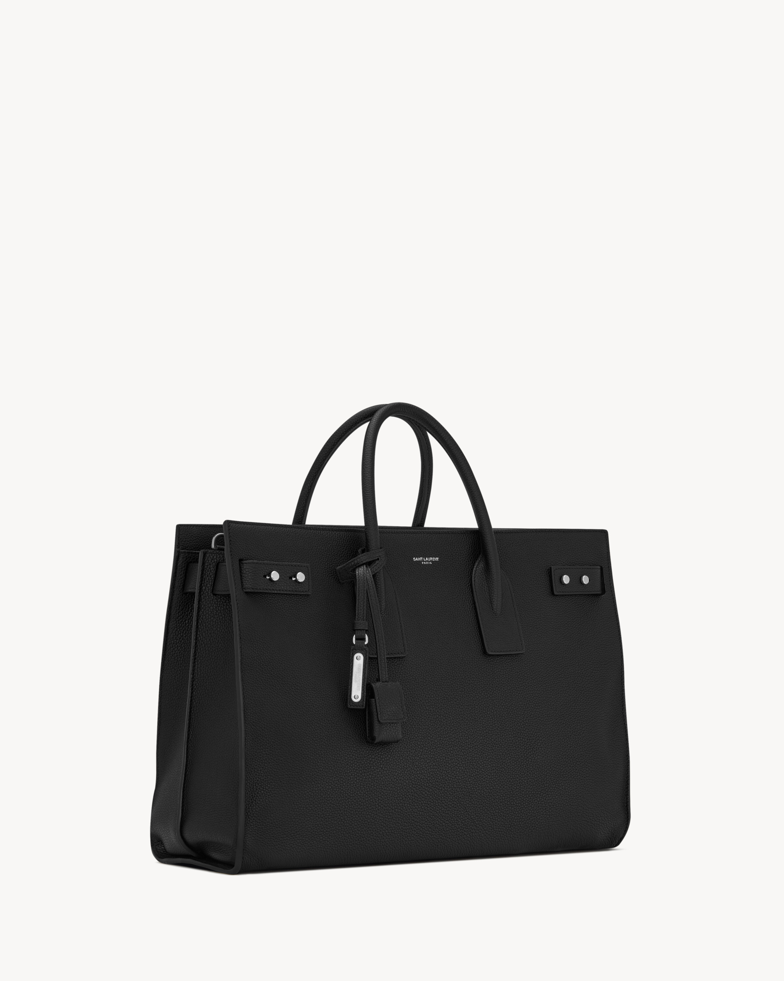 SAC DE JOUR thin large in grained leather