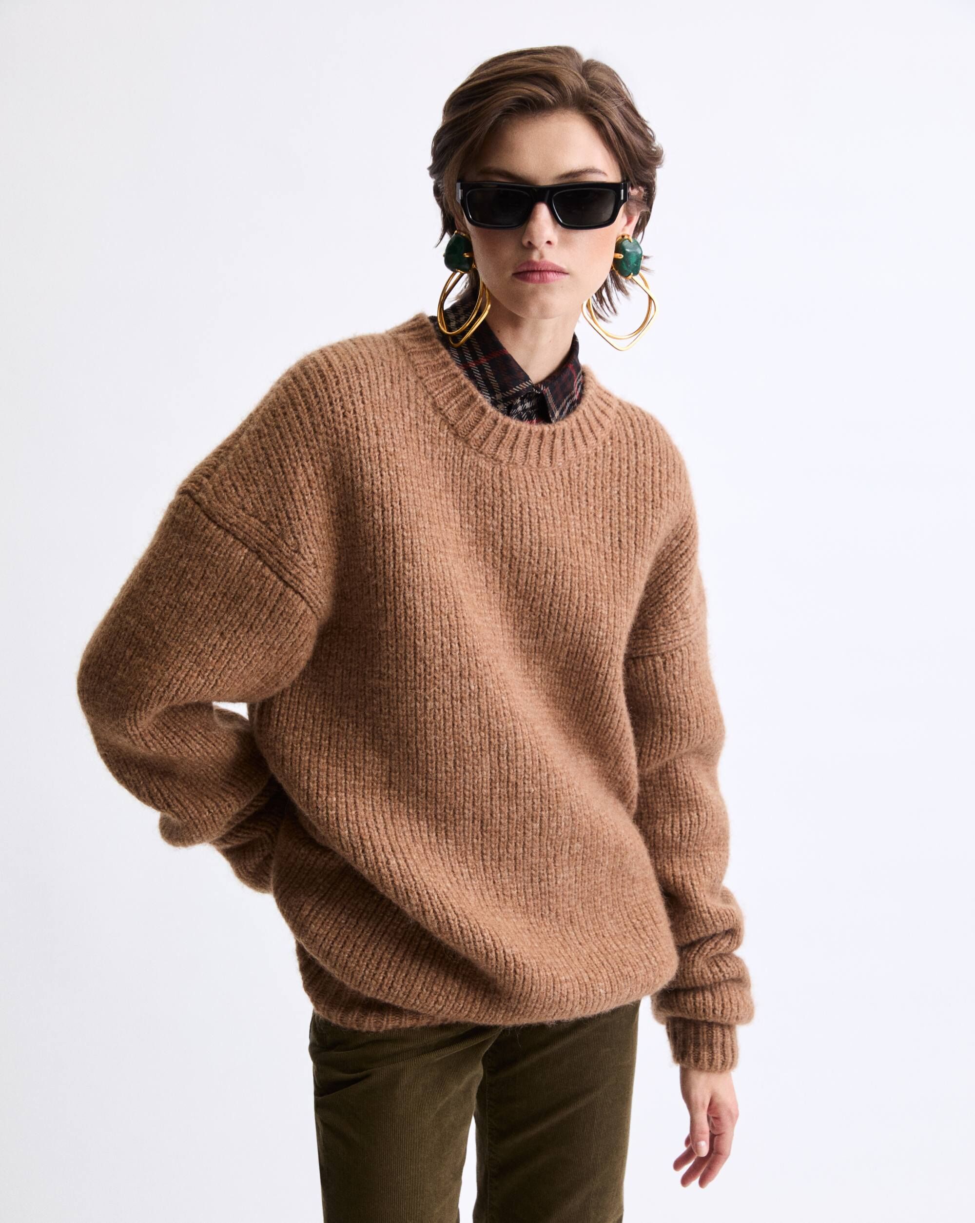 Pull en maille épaisse