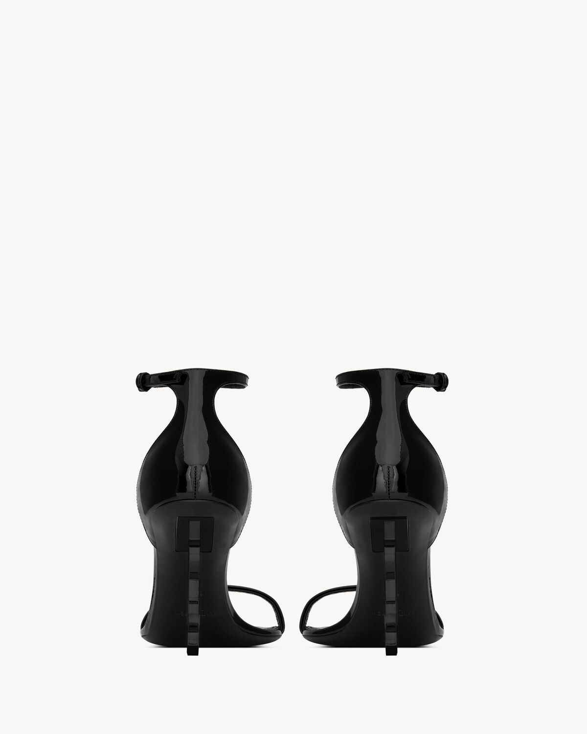 opyum sandals in patent leather