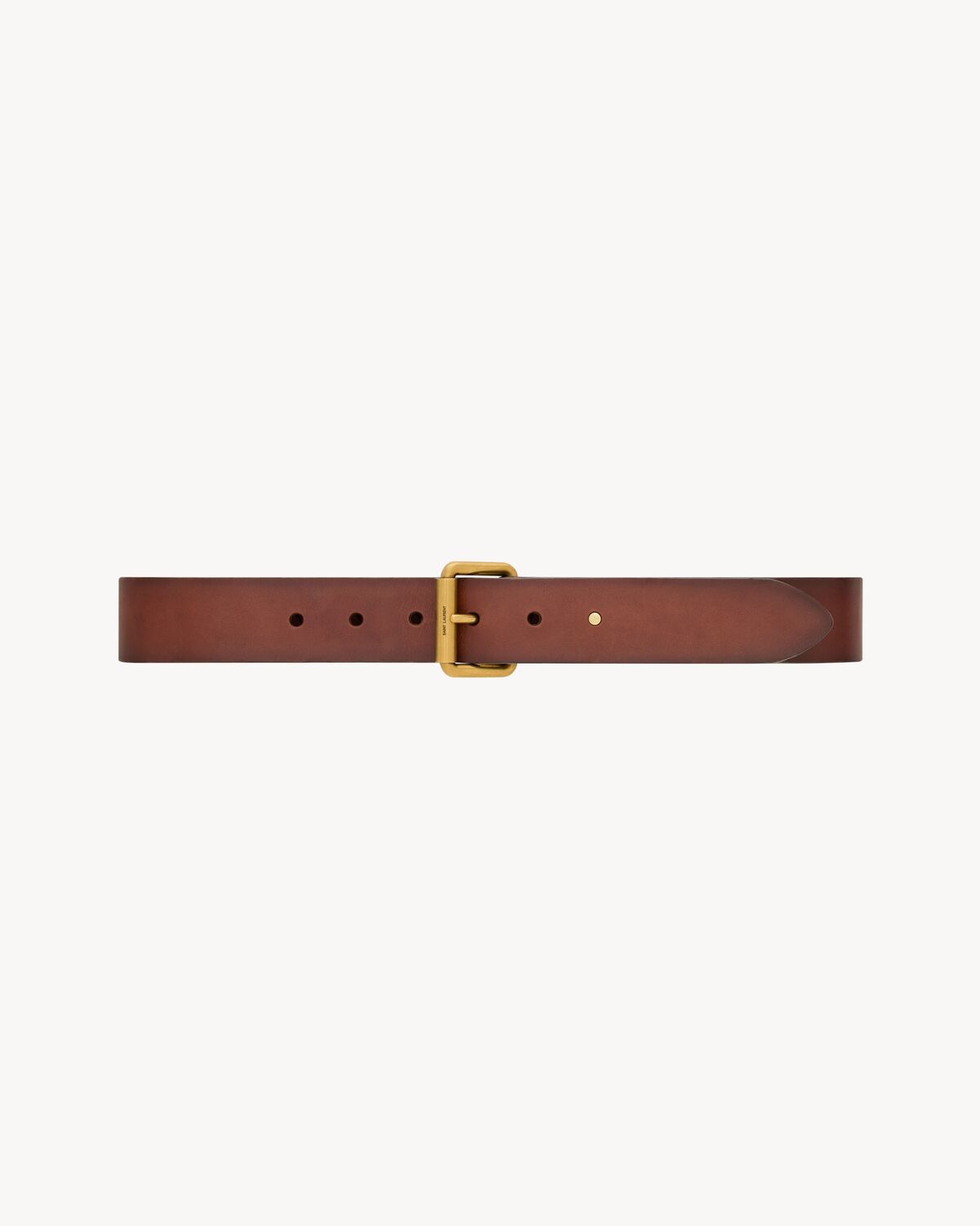 Motorcycle belt in leather