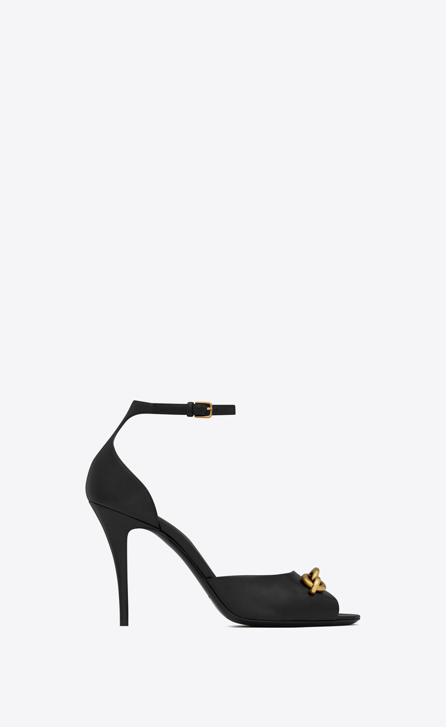 Le Maillon sandals in smooth leather | Saint Laurent | YSL.com