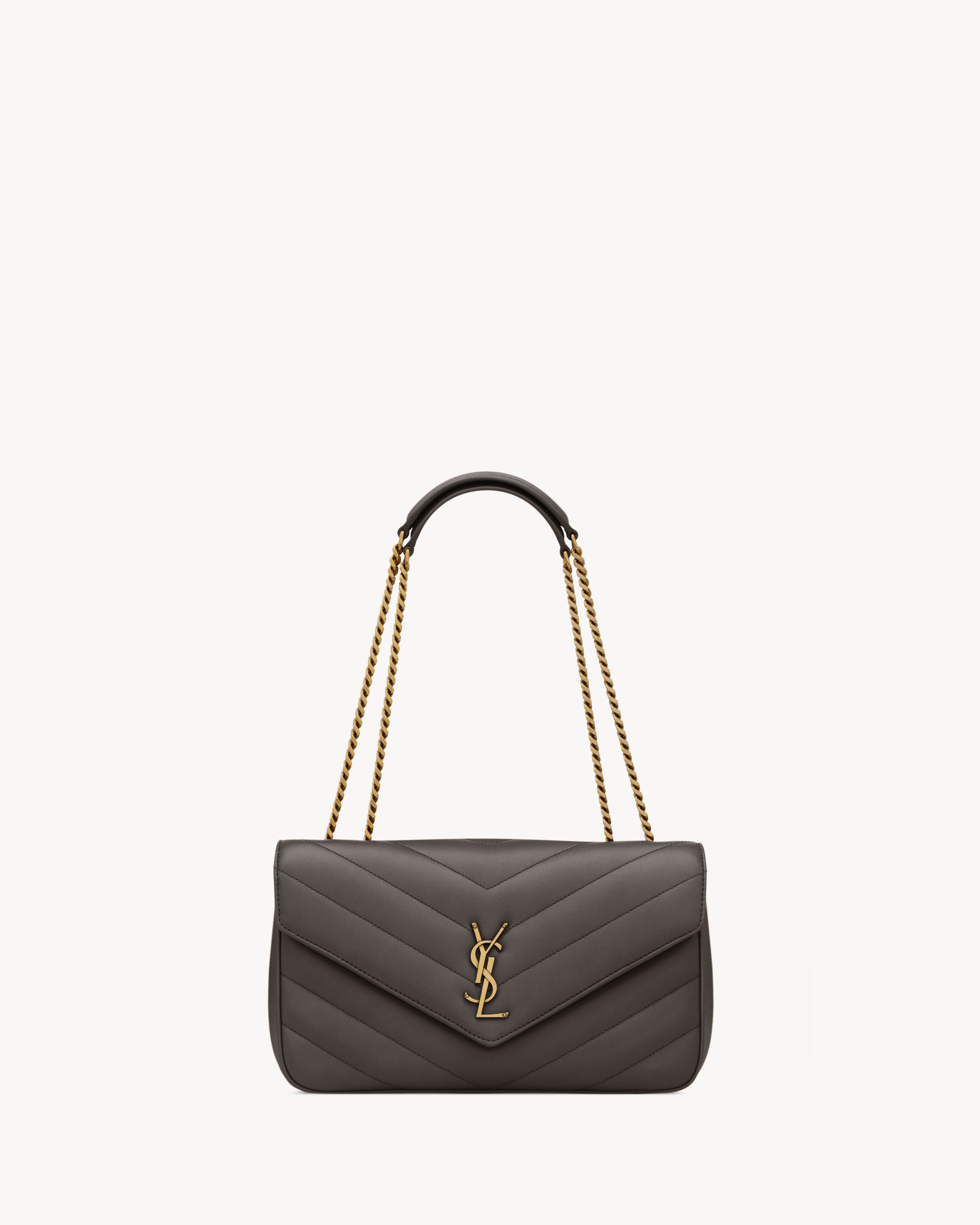 LOULOU medium in MATELASSÉ lambskin