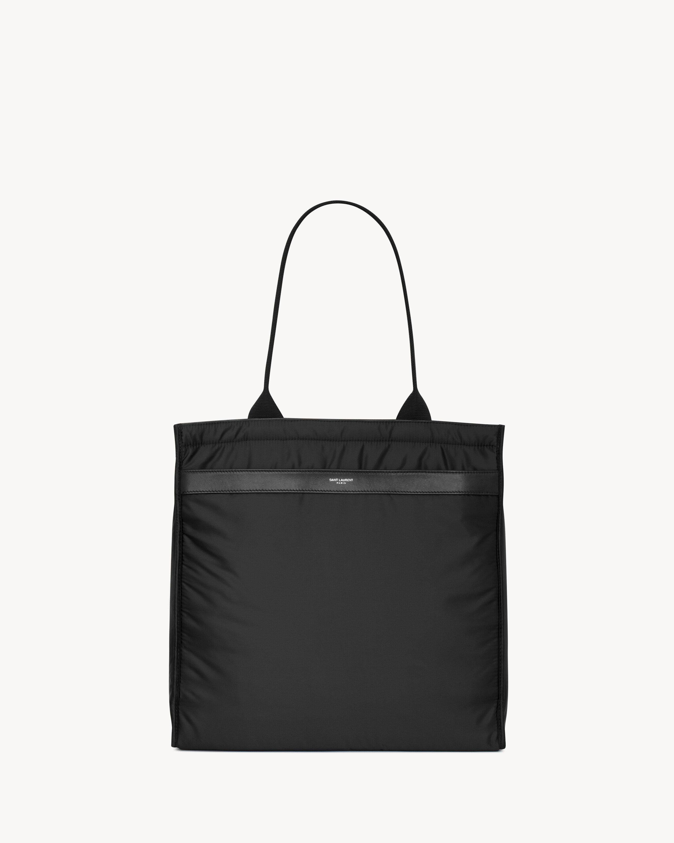 Saint Laurent Puffer Tote in ECONYL - Black - Men